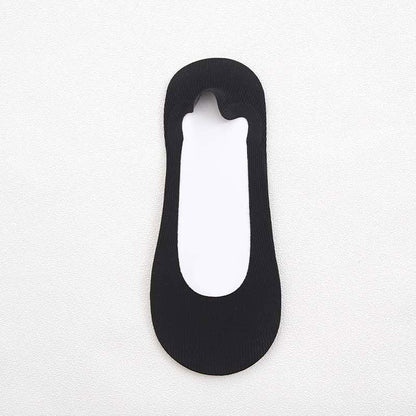Rutschfeste, unsichtbare Socken (7 Paar) - Schwarz - EU40-44 (US8,5-12) - image 14