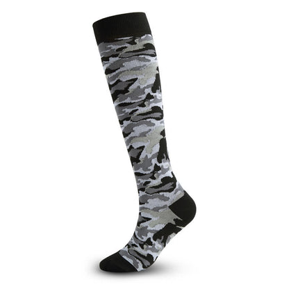 Kompressionsstrümpfe mit Camouflage-Muster (3 Paar)