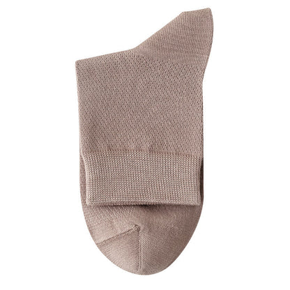 Mehrfarbige Viertelsocken aus Netzstoff in Übergröße (5 Paar)