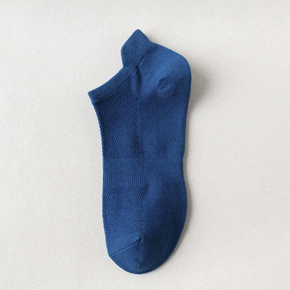 Atmungsaktive Knöchelsocken mit Ohrenlift (5 Paar) - Blau - EU44-50 (US10-15) - image 18