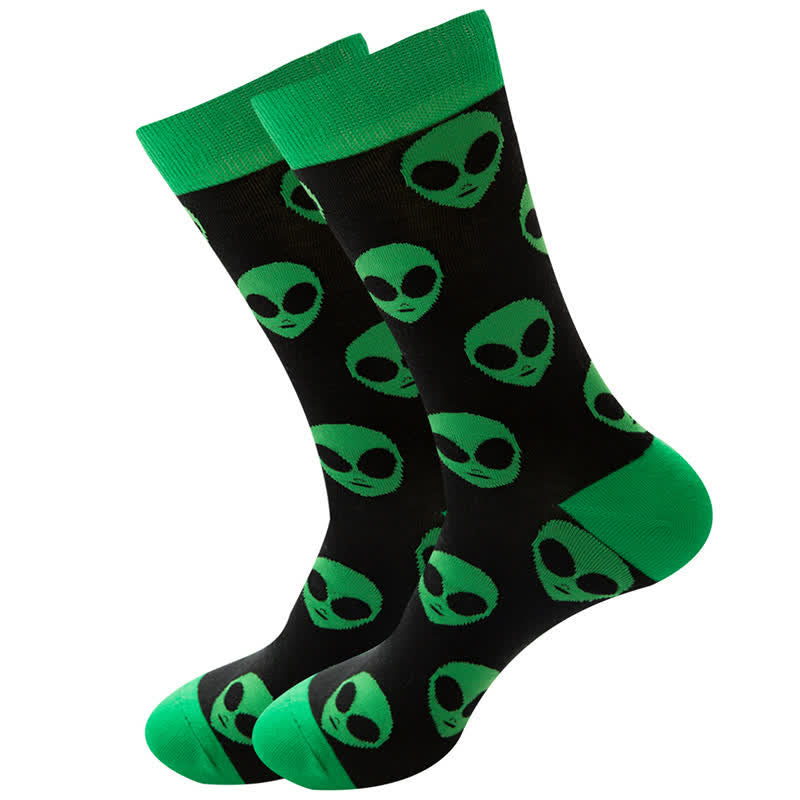 Halloween-Socken aus Baumwolle (5 Paar) - image 4