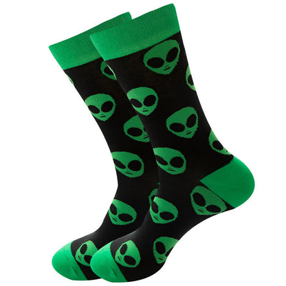 Halloween-Socken aus Baumwolle (5 Paar) - image 4