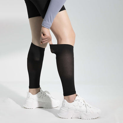 Fußlose Coole Kompressionsstrümpfe aus Eisseide, Unisex