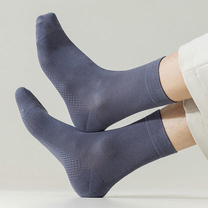 Viertelstrümpfe aus Baumwollnetz (5 Paar) - image 6