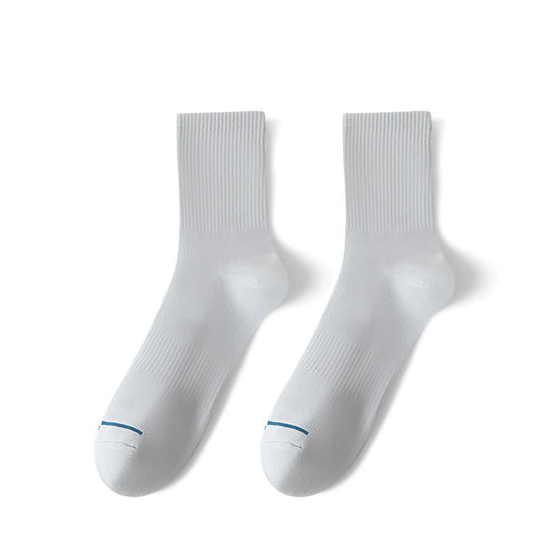 Bequeme, einfarbige Viertelsocken in Übergröße (6 Paar)