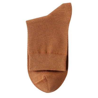 Mehrfarbige Viertelsocken aus Netzstoff in Übergröße (5 Paar)