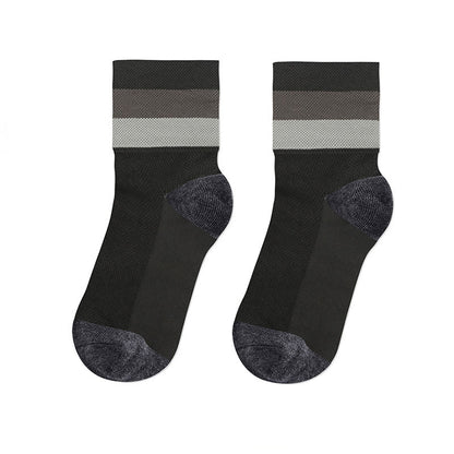 Atmungsaktive Viertelsocken in Bonbonfarben