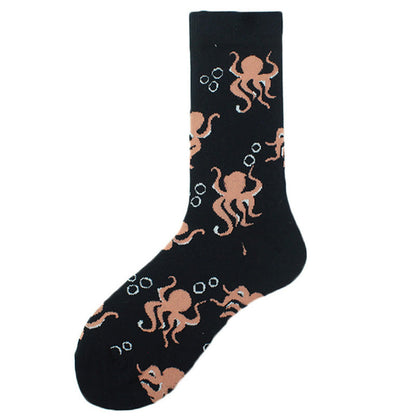 Fun Crew-Socken der Marine-Serie in Übergröße (5 Paar) - image 17