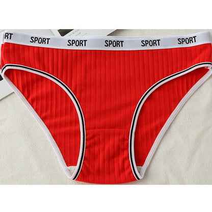 Antibakterielle Baumwollunterwäsche mit hohem Bund (4er-Pack) - Rot - 4XL - image 8