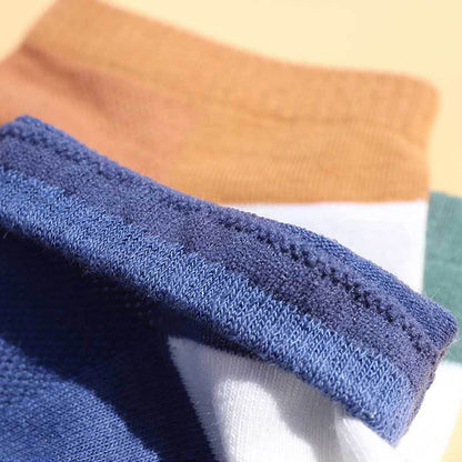 Knöchelsocken aus Netzstoff mit Buchstaben in Übergröße (5 Paar)