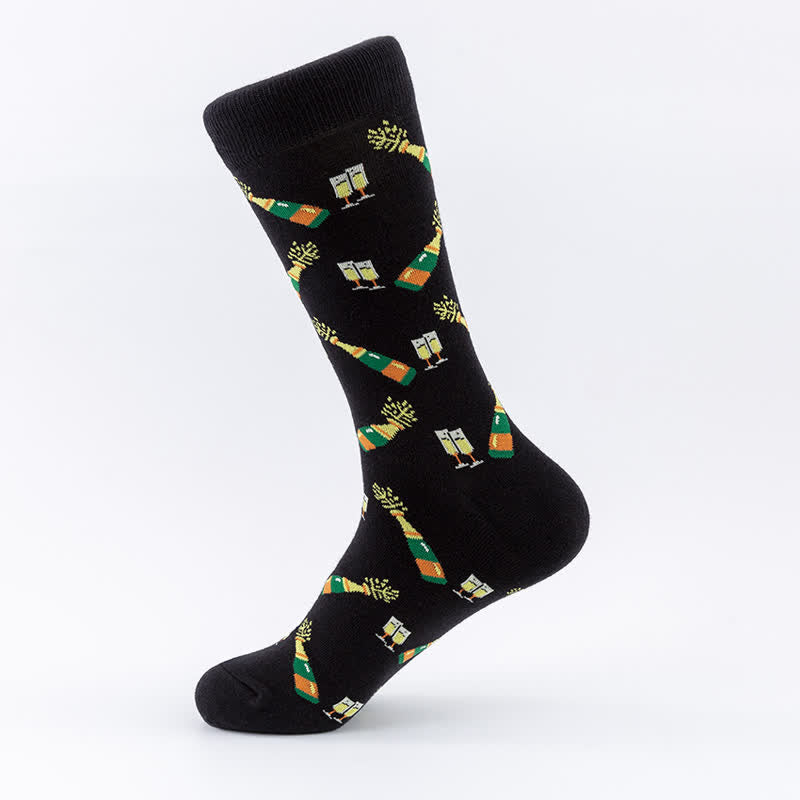 Halloween-Baumwoll-Loungesocken (5 Paar) - image 2