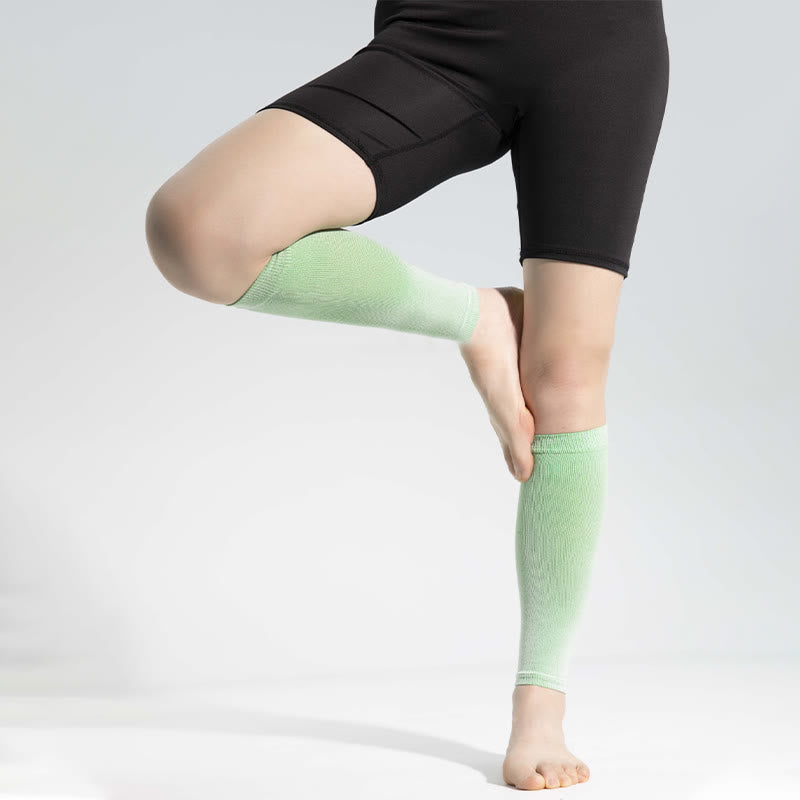 Fußlose Coole Kompressionsstrümpfe aus Eisseide, Unisex