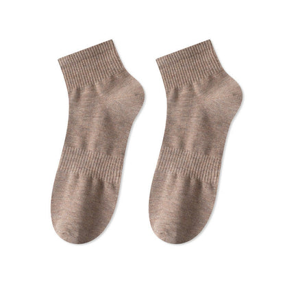 Atmungsaktive Viertelsocken aus weicher Baumwolle in Übergröße (7 Paar)