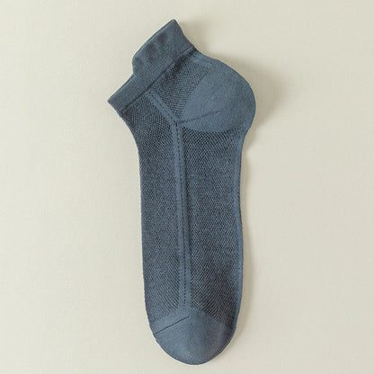 Mesh-Atmungsaktive Knöchelsocken (7 Paar) - Marineblau - EU44-50 (US10-15) - image 10