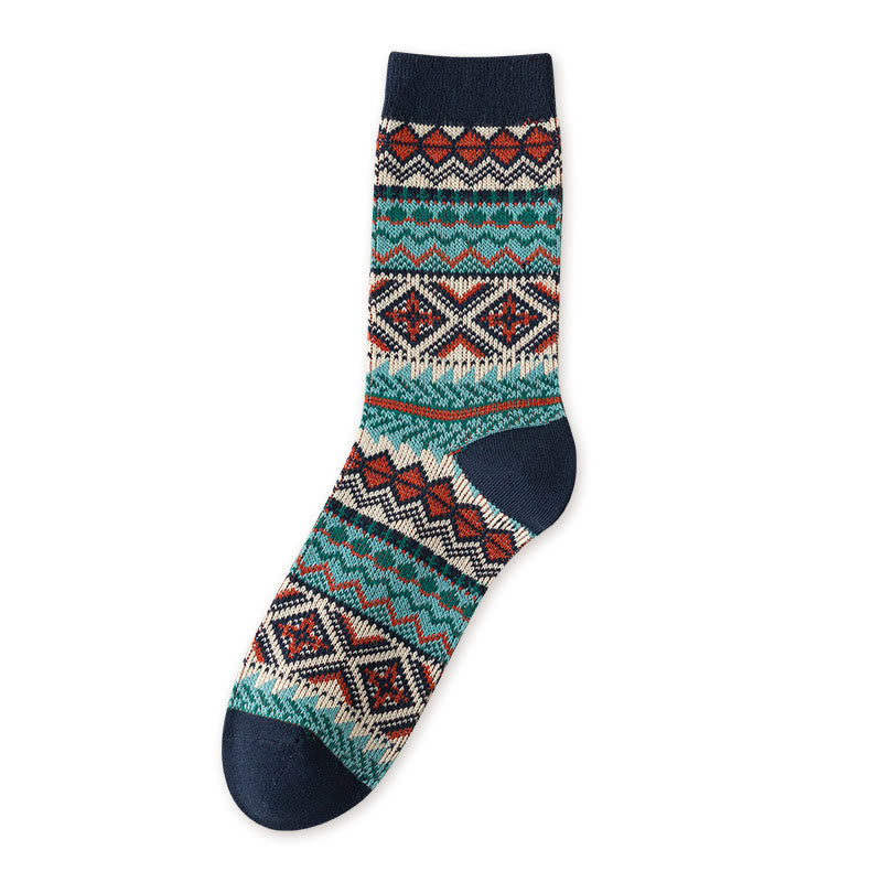 Atmungsaktive Retro-Viertel-Socken in Übergröße (3 Paar)