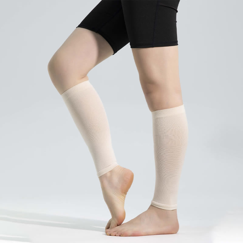 Fußlose Coole Kompressionsstrümpfe aus Eisseide, Unisex