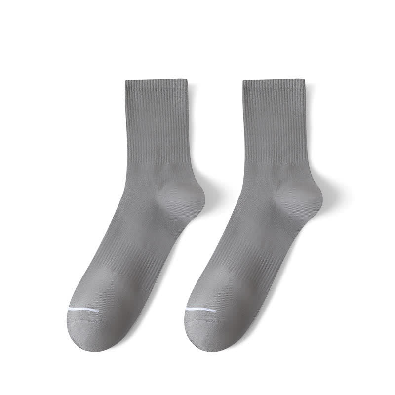 Bequeme, einfarbige Viertelsocken in Übergröße (6 Paar)