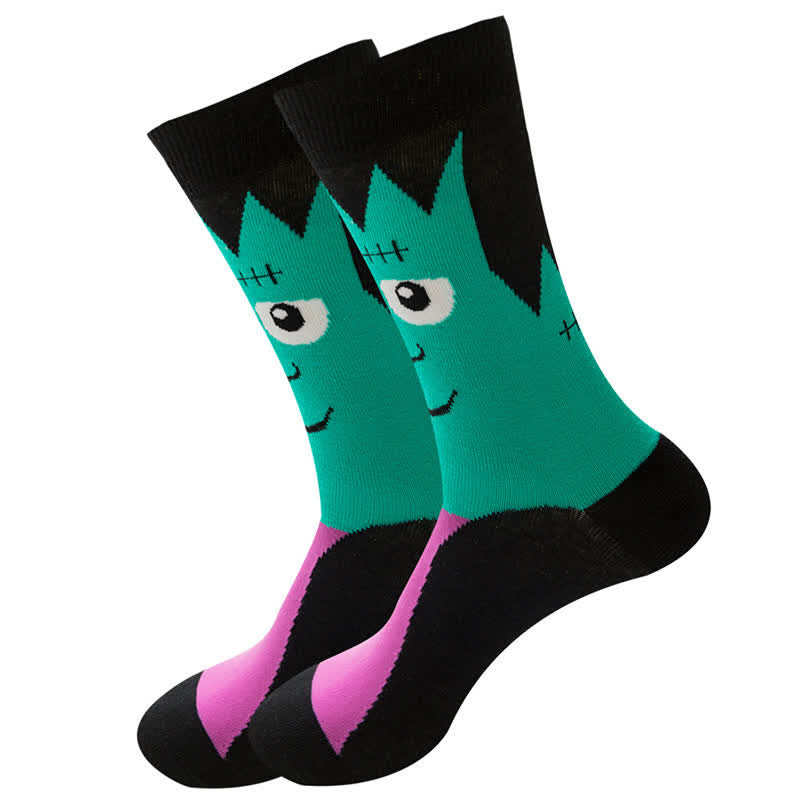 Halloween-Socken aus Baumwolle (5 Paar) - image 2