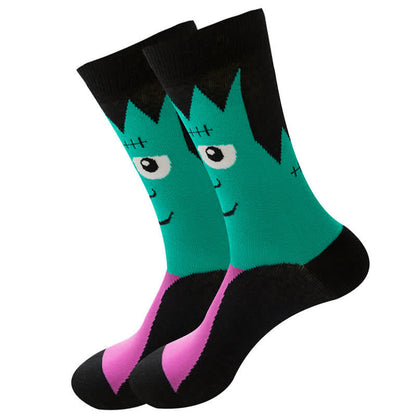 Halloween-Socken aus Baumwolle (5 Paar) - image 2