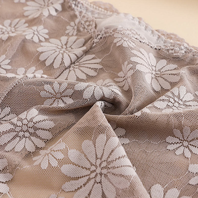 Hochgeschnittene Höschen mit Blumenmuster und Spitze (5 Paar) - image 10