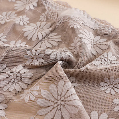 Hochgeschnittene Höschen mit Blumenmuster und Spitze (5 Paar) - image 10