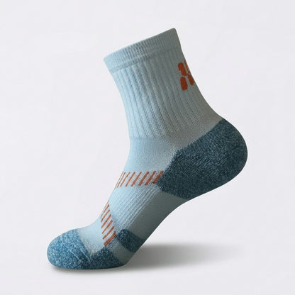Active Air Knit gepolsterte Viertelkompressionsstrümpfe (3 Paar) - Hellblau - EU39-43 (US6-9) - image 4