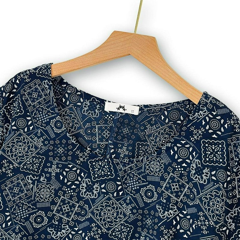 Lässiges Midikleid mit Boho-Print - image 1