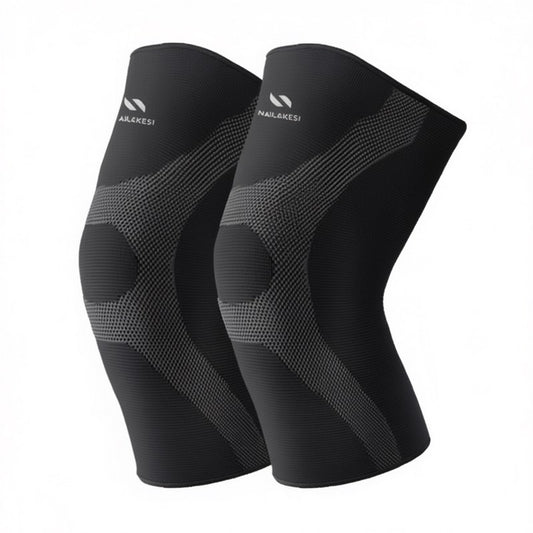 Thermische Kompressionsstütze Sport-Kniebandage in Übergröße - image 0