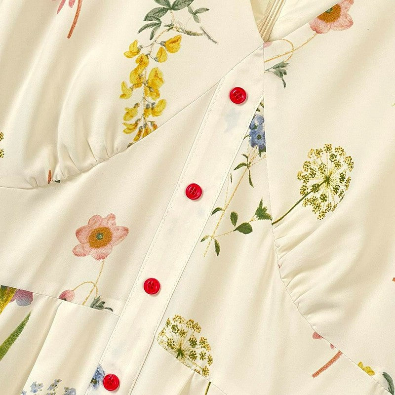 Maxikleid mit botanischer Knopfleiste - image 5