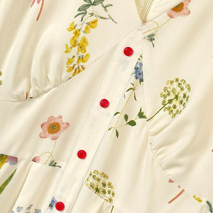 Maxikleid mit botanischer Knopfleiste - image 5