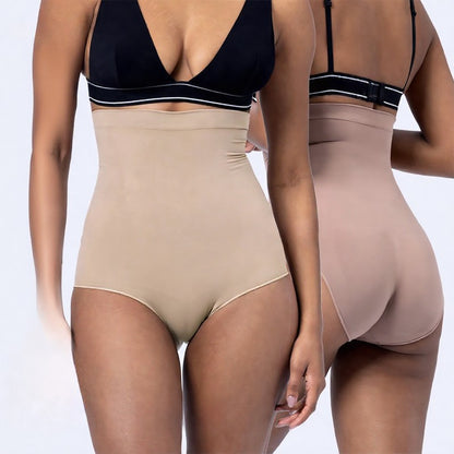 Nahtloser Shapewear-Slip mit hohem Bund und Bauchkontrolle - image 0