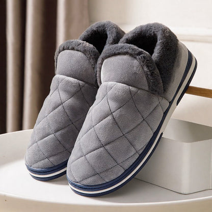 Warme, geschlossene, flauschige Schuhe - Grau - EU49-50 (US13-14) - image 2