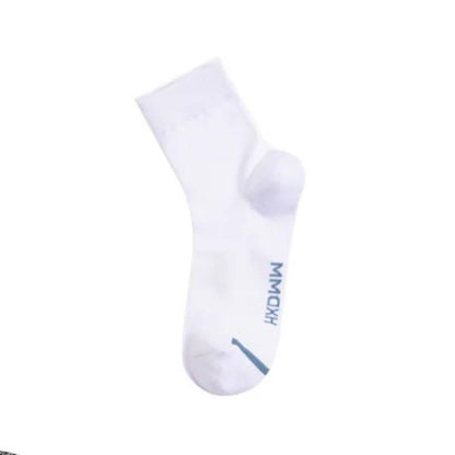 Einfarbige, atmungsaktive Knöchelsocken (3 Paar) - Weiß - EU45-50 (US11-15) - image 4