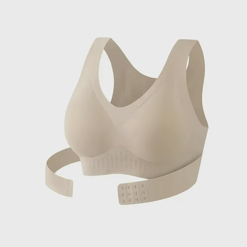 Nahtloser, rückenglättender, kabelloser BH - Nackt - 3XL - image 4