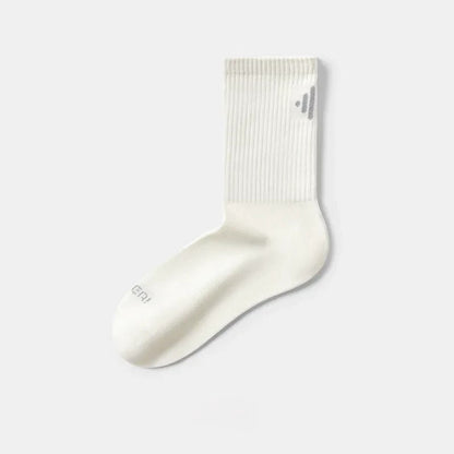 Klassische gerippte Viertelsocken aus Baumwollmischgewebe (4 Paar) - Weiß - EU39-44 (US6-10) - image 6