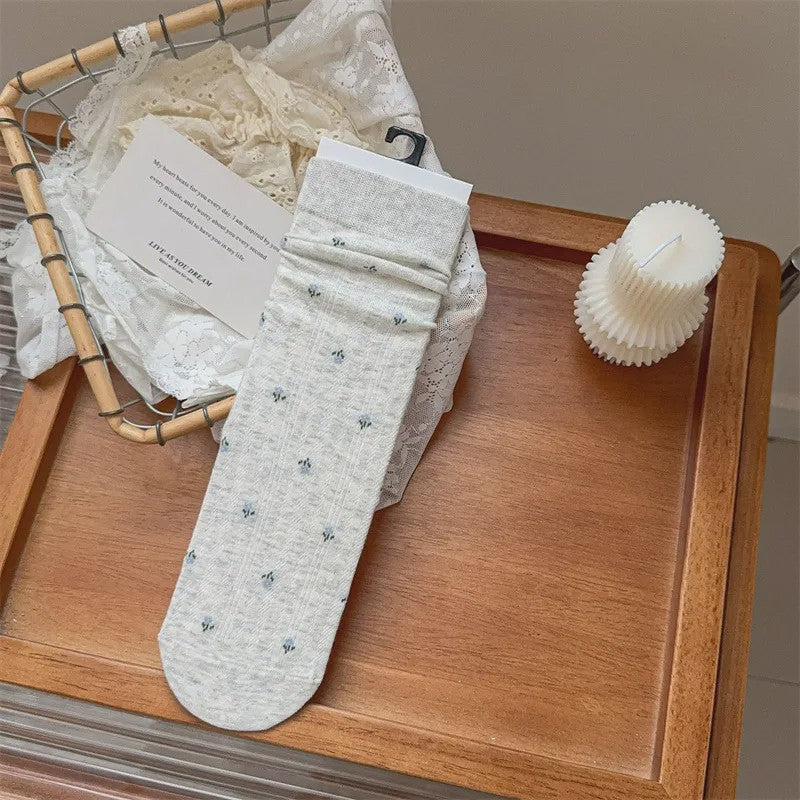 Lässige Socken aus Baumwollmischgewebe (5 Paar) - Hellgrau - EU35-40 (US2-7) - image 7