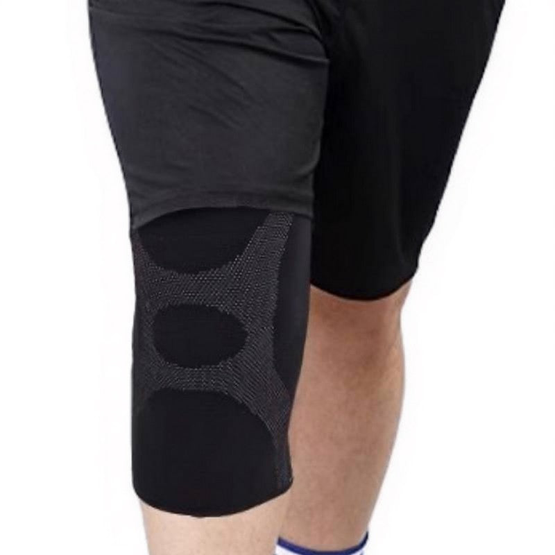 Thermische Kompressionsstütze Sport-Kniebandage in Übergröße - image 2