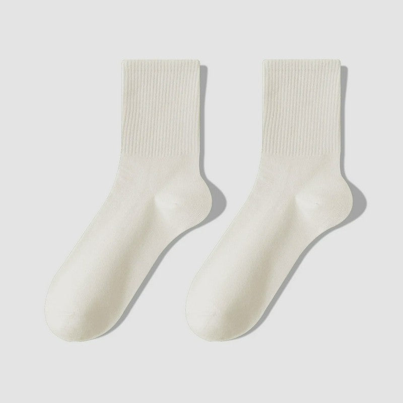 Alltagssocken aus Baumwollmischgewebe (7 Paar) - Beige - EU39-43 (US6-9) - image 7