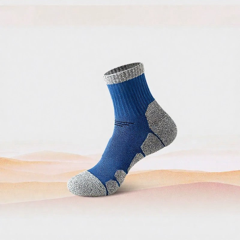 Stoßdämpfende Socken Viertelkompressionsstrümpfe (4 Paar) - Blau - EU39-44 (US6-10) - image 4