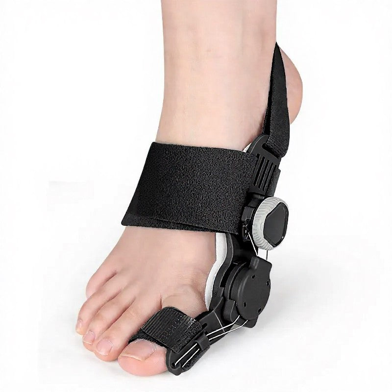 Verstellbare Zehensteg-Orthese zur Unterstützung des Hallux valgus - Schwarz - Einheitsgröße - image 2