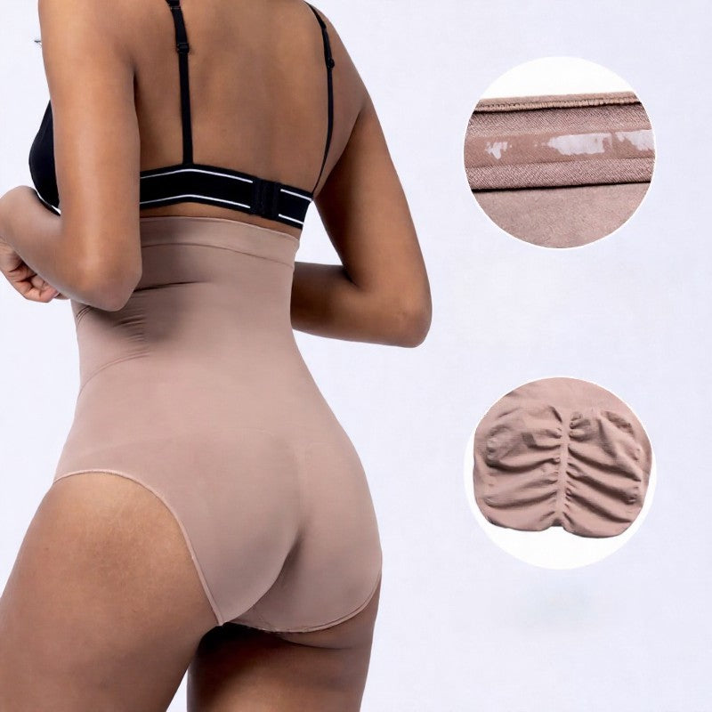 Nahtloser Shapewear-Slip mit hohem Bund und Bauchkontrolle - image 5