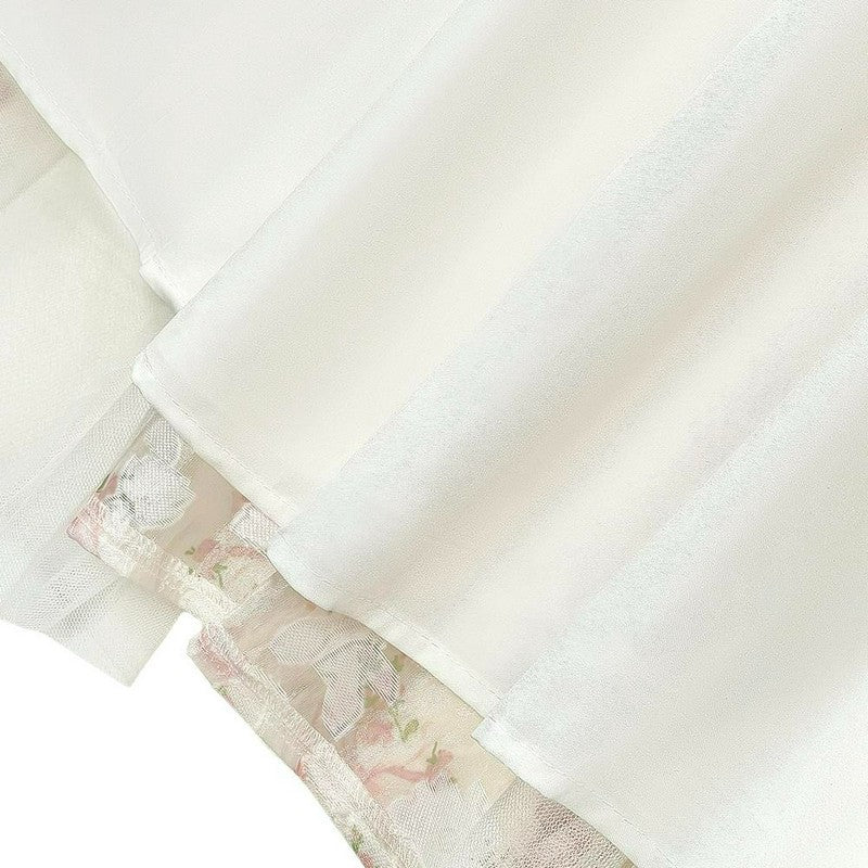 Romantisches Midi-Kleid mit Blumenmuster - image 3
