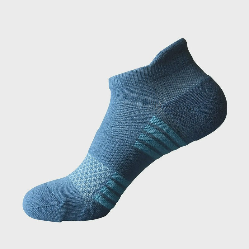 Verdickte Kompressionsstrümpfe aus Baumwollmischgewebe für den Knöchel (5 Paar) - Marineblau - EU38-43 (US5-9) - image 1