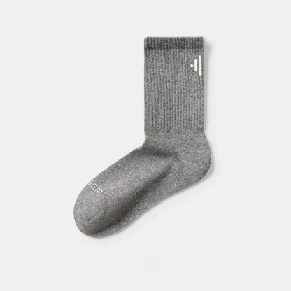 Klassische gerippte Viertelsocken aus Baumwollmischgewebe (4 Paar) - Dunkelgrau - EU39-44 (US6-10) - image 4