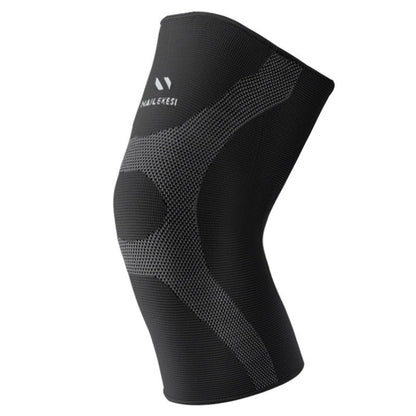 Thermische Kompressionsstütze Sport-Kniebandage in Übergröße - Schwarz - 4XL - image 1