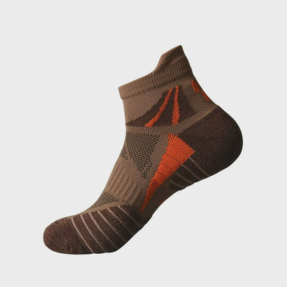 Aktive Mesh-Knöchelkompressionssocken (3 Paar) - Kaffee - EU39-43 (US6-9) - image 2