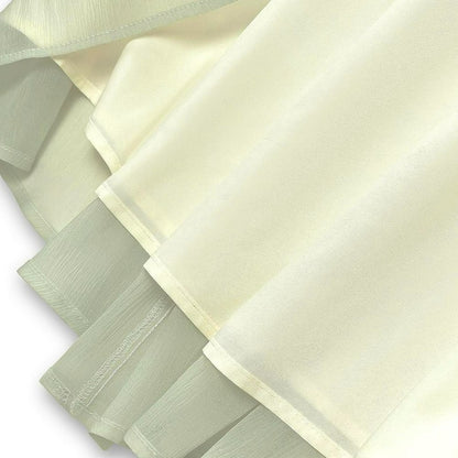 Midikleid mit Spitzenbindung und Puffärmeln - image 5
