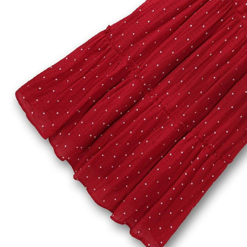 Romantisches zweiteiliges Set mit gepunktetem Kleid - image 9