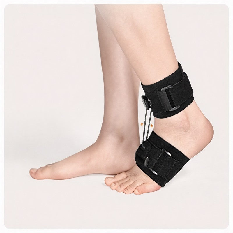Verstellbare Dorsalflexions-Knöchelorthese - Schwarz - EU36-46 (US3-12) - image 2