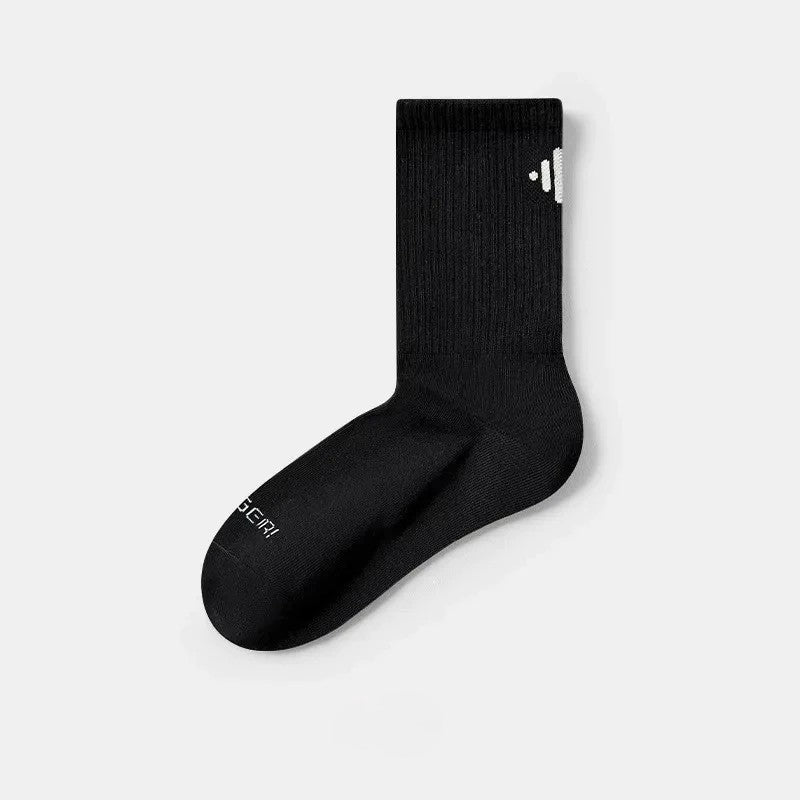Klassische gerippte Viertelsocken aus Baumwollmischgewebe (4 Paar) - Schwarz - EU39-44 (US6-10) - image 3